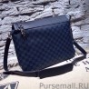 UK Messenger Greenwich Damier Cobalt N41348