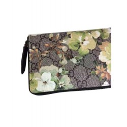 Replicas GG Blooms Zip Around Wallet 408665 Green