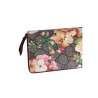 High GG Blooms Zip Around Wallet 408665 Pink