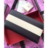 Designer Margaret Queen leather wallet 476069 Black