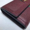 AAA+ Ophidia Continental Wallet 523153 Claret