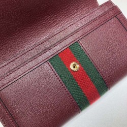 AAA+ Ophidia Continental Wallet 523153 Claret