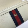 Replicas Ophidia Continental Wallet 523153 White