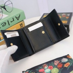 Top Quality Ophidia GG Wallet 523174 Black