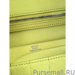 Copy Hermes Bearn Wallet In Soleil Epsom Leather