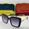 Top GG0785 Square Sunglass Black /Gray