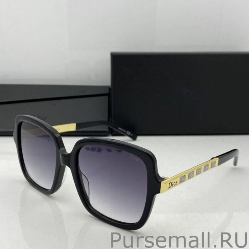 UK Dior Liner Sunglass Black