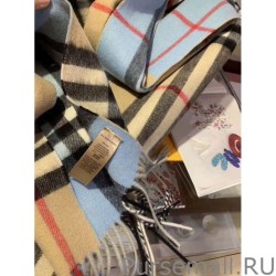 Designer Burberry Classic check Cashmere Shawl 30 x 250