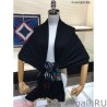 Perfect Classic GG Shawl 70 x 180 Black