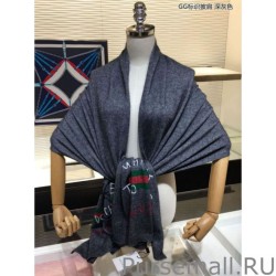 Top Classic GG Shawl 70 x 180 Gray