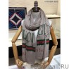 Luxury Classic GG Shawl 70 x 180 Light Coffee