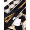 Replicas Classic GG wool Jacquard Scarf 100 x 200 Black