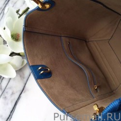 High Quality Celine Small Sangle Seau Bag In Mykonos Calfskin