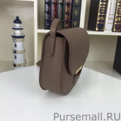 Replicas Celine Small Trotteur Bag In Khaki Grained Calfskin