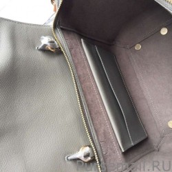 Knockoff Celine Mini Belt Tote Bag In Grey Epsom Leather
