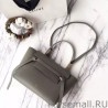 Knockoff Celine Mini Belt Tote Bag In Grey Epsom Leather