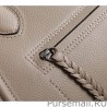 7 Star Celine Medium Phantom Bag In Grey Drummed Leather