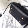 Fashion Celine Mini Belt Tote Bag In Black Epsom Leather