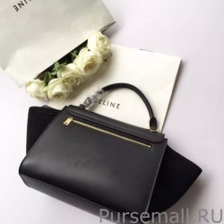 Wholesale Celine Trapeze Bag In Noir Smooth Calfskin