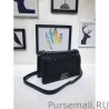 Perfect Boy Classic Flap Bag A67086 Black Silver Hardware