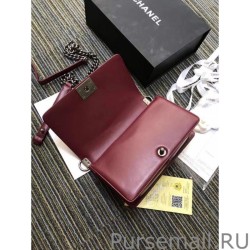 Cheap Boy Classic Flap Bag A67086 Claret