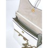 High Christian Dior Saddle Woc Chain Bag M5620 White