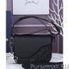 Inspired Christian Dior Mini Saddle Messenger Bag Black