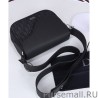 Inspired Christian Dior Mini Saddle Messenger Bag Black