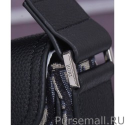 Perfect Christian Dior Mini Saddle Messenger Bag Dark Blue
