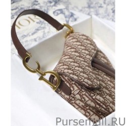 Replicas Christian Dior Saddle Bag Coffee