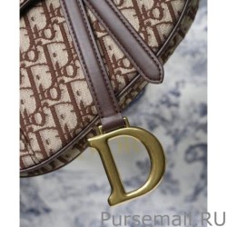 Replicas Christian Dior Saddle Bag Coffee