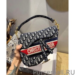 7 Star Christian Dior Saddle Bag Dark Blue