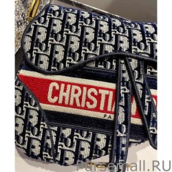 7 Star Christian Dior Saddle Bag Dark Blue