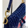 AAA+ Christian Dior Saddle Bag Dark Blue