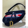 AAA+ Christian Dior Saddle Bag Dark Blue