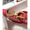 Top Christian Dior Saddle Bag Red