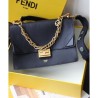 Best Kan U Small Leather Bag 8BT313 Black