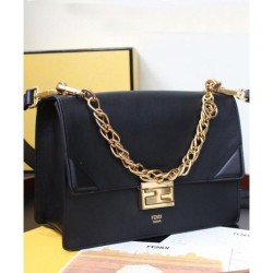 Best Kan U Small Leather Bag 8BT313 Black