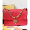 7 Star Kan U Small Leather Bag 8BT313 Red