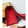 7 Star Kan U Small Leather Bag 8BT313 Red