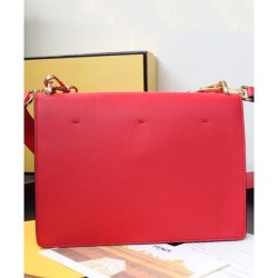 7 Star Kan U Small Leather Bag 8BT313 Red