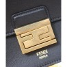 Top Quality Kan U Small Leather Mini-bag 8BT312 Black