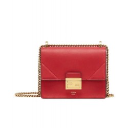 1:1 Mirror Kan U Small Leather Mini-bag 8BT312 Red
