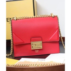 1:1 Mirror Kan U Small Leather Mini-bag 8BT312 Red