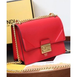 1:1 Mirror Kan U Small Leather Mini-bag 8BT312 Red