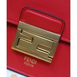 1:1 Mirror Kan U Small Leather Mini-bag 8BT312 Red