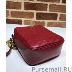 Cheap GG Marmont mini shoulder bag 550155 Red