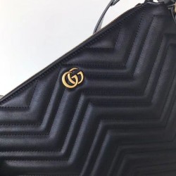 Replicas GG Marmont Nessenger Bag 523369 Black