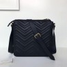 Replicas GG Marmont Nessenger Bag 523369 Black