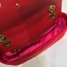 1:1 Mirror GG Marmont Velvet Shoulder Bag 443497 Red